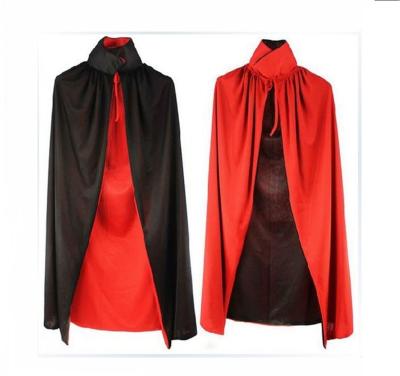 China High Quality Comfortable Hood Costume Decoration Halloween Cloak Vampire Magician Holiday Party for sale