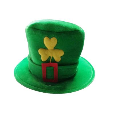 China Cozy Hot Selling Shamrock Top Hat Green Carnival Festival Party Hat Party Hats Party Hats for sale