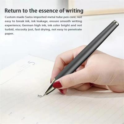 China office & Cute Black Engraving Pen Metal For School Pen Hot Sale Fashion New Design Roller Promotion for sale