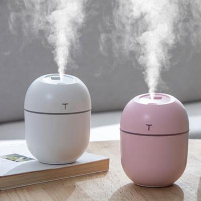 China Air Humidifier 2 in 1 USB Electric Diffuser Ultrasonic Air Humidifier Mist Maker with Colorful Light Air Purifier for sale