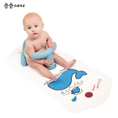 China Baby Health Care BBCare Baby Safety Bath Seat Bath Support Combo With Extra Long Bath Mat for sale