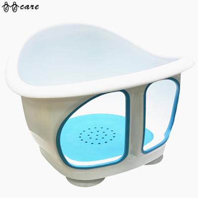 China 100% Newest BBCare 2020 Safety Baby Bath Seat Infant Bath Ring Seat Baby Bath Tub Restraints Eco-Friendly for sale