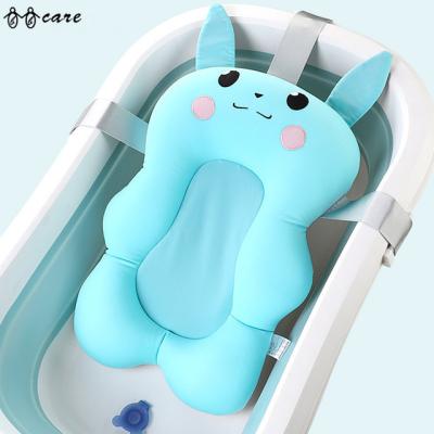 China 0-12 Months BBCare Baby Bath Soft Newborn Bathtub Pad Infant Bath Seat Support Cushion Mat Infant for sale