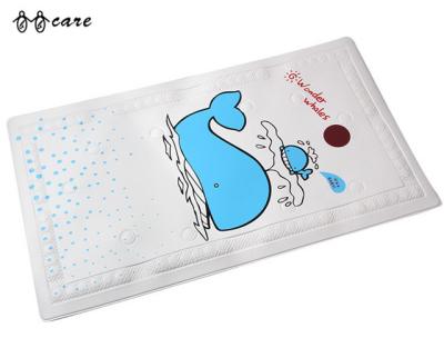 China BBCare Sustainable Baby Anti-Slip Bath Mat With Heat Sensitive Point for sale