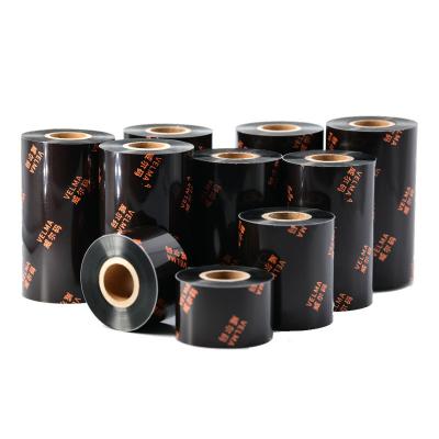 China COMPATIBLE factory supplies 70mm*300M low hybrid carbon tape for universal type zebra printer new heat transfer carbon tape for sale