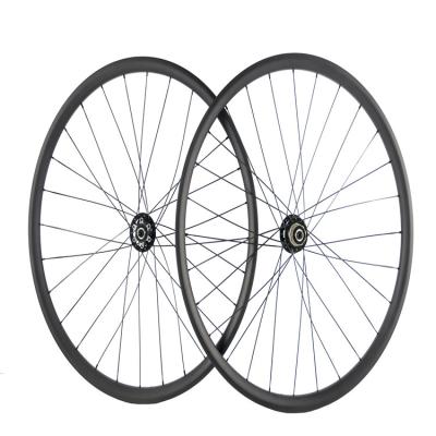 China Wholesale TB304 mountain bikes carbon fiber wheel 700C road and competition road bike carbon fiber wheel offroad cycling bicycle wheel for sale