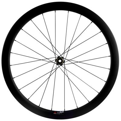 China TB278 Mountain Bikes Road Bicycle Carbon Wheelset 45mm Carbon Fiber Bike Wheels 24H With Novatec 411 Hub 412 for sale