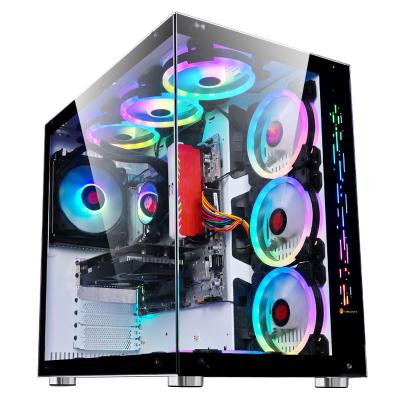 China With mid fan tower computer case which supports mini ITX, micro ATX, ATX for sale