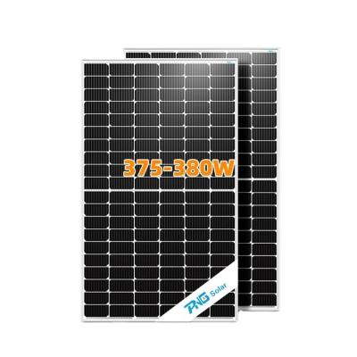 China Commercial Hot Sales PNG Solar Panel 370w 375w 380w 385w mono perc Solar Panel  for solar system for sale