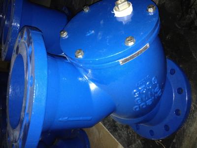 China BS y strainer flanged ends for sale