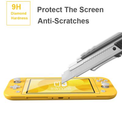 China For Nintendo Switch Lite Tempered Screen Tempered Screen Protector Film For Nintend Switch Lite NS HD Outer Guard Glass Protector Skin For Nintend Switch lite console for sale