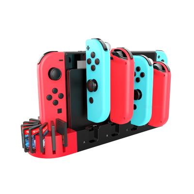 China For Nintendo Switch Console 4 Port Gamepad Charging Dock For Switch Console Holder For Joy-controller Charger Dock For Nintend For Switch Controller for sale