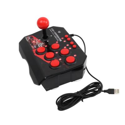 China Dual Player Mode Support 4 In 1 USB Arcade Video Game Console For PS3/PC/Android TV Game Controller For Switch Fighting Joystick Game Accessories for sale