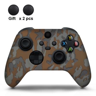 China For Xbox Series X Joypad Cover For Xbox Series X Controller Gamepad Camo Color Silicone Cover Skin Grip Rubber Case Protective For Xbox Series X Joystick for sale