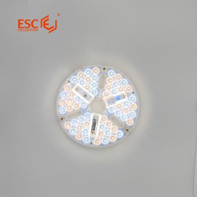 China CE rohs saa cb cb cw 90 ww cw 90 Ra 12w 3 colors modern circular led fan light for sale