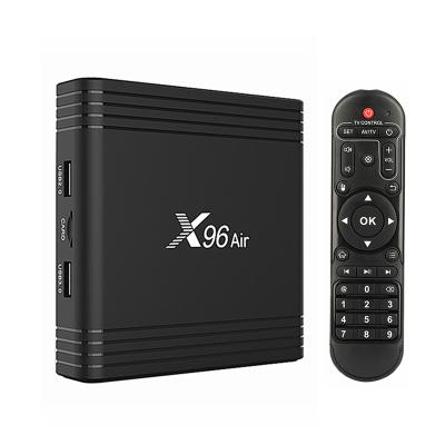 China Android 9 tv box 2gb 4gb x96 air amlogic smart box riptv 8k s905x3 television Netflix Aire 2/16gb 4/64gb 4gb/32gb for sale