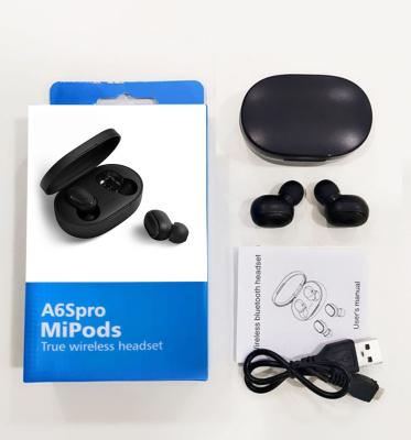 China Shenzhen Comfortable Wearing Factory Wholesale The Most Popular Colorful Original 1:1 For Xiaomi Redmi Airdots a6s Wireless Tws Earbuds for sale