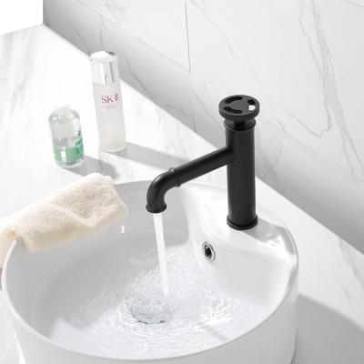 China Faucets New Industrial Style Design Basin Water Faucet Metered Bathroom Faucet for sale