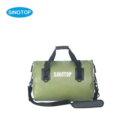 China Water Resistant Amazon Popular 500D PVC Other Products Waterproof Camping And Hiking Duffel Bag With Strap For Camping for sale