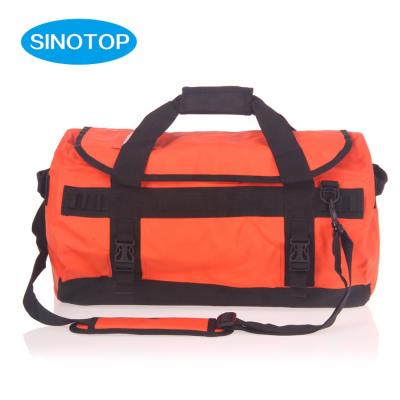 China Large Capacity SINOTOP Custom Printed Waterproof Large Tarpaulin 500d PVC Duffel Travel Dry Bag For Traveling for sale