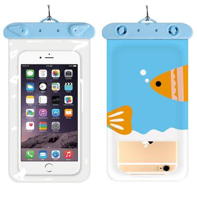 China Outdoor Floating Swimming Waterproof Phone Pouch Water Proof Phone Pouch Universal Mobile Cell Phone Bag for sale