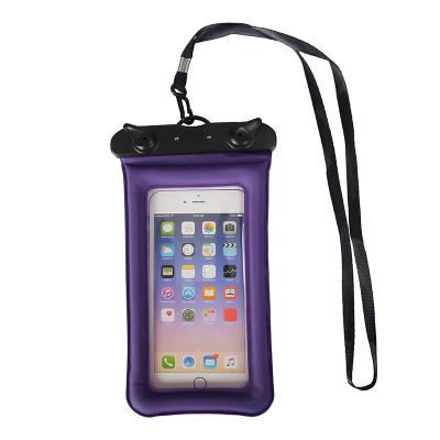 China Floating Waterproof Phone Bag PVC Phone Pouch Waterproof Mobile Phone Bag Waterproof Pouch For 6 7 8 X Xs Xr 11 12 for sale