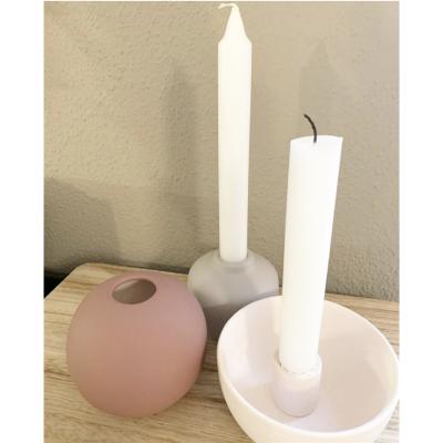 China European style home custom color decoration cheap porcelain candle holder for home decor for sale