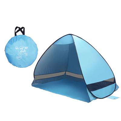 China Extended Type Portable Beach Tent Outdoor Automatic Pop Up Play Beach Camping Shade Sun Tent for sale