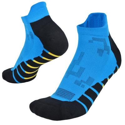 China High Quality Breathable OEM Logo Unisex Sports Light Compression Low Cut Ankle Workout Cycling Running Socks With Tag for sale