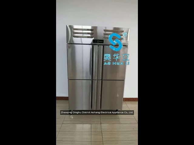 1500l commercial kitchen freezer energy efficiency 4 door fridge freezer