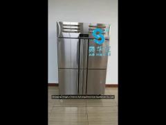 four door commercial kitchen freezer air cooled freezer high efficiency