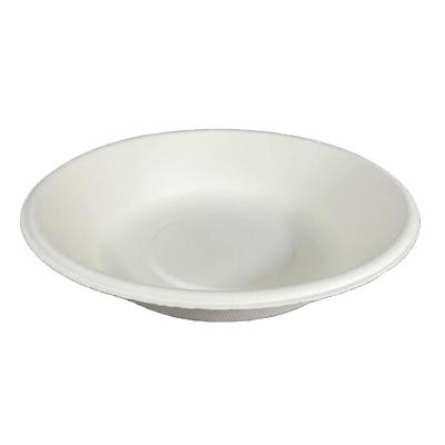 China Eco-Friendly Wholesale Biodegradable Disposable Bagasse Paper Pulp Salad Coconut Bowl for sale