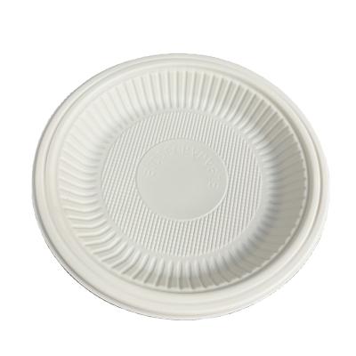 China Round Disposable Food Container Take Out Dish for sale