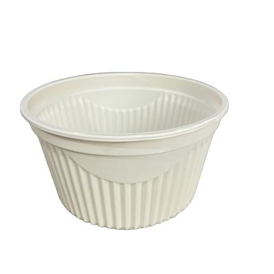 China Disposable Eco-friendly biodegradable corn starch tableware disposable bowl for sale