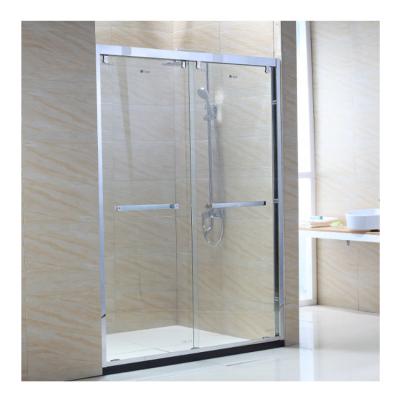 China Hotel Modern Door Cabin Shower Rectangle Modern Design Sliding Enclosure With Frame for sale