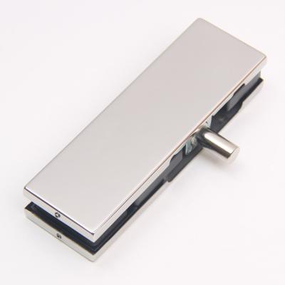 China Modern Homey Hydraulic Cylinder Square Floor Hinge 640 Top Door Patch Fitting For Frameless Glass for sale