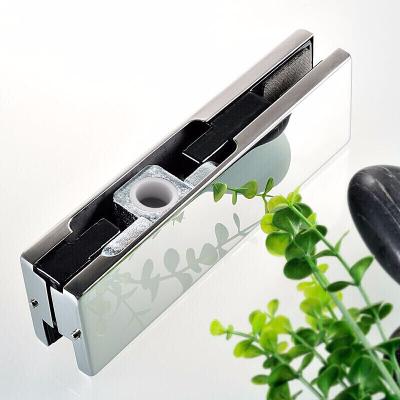 China Modern Intimate Head Hydraulic 640 Cylinder Floor Hinge Square Frameless For Patch Fittings Glass Doors for sale