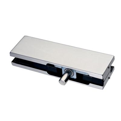 China Modern Non-digging Floor Spider Over Top Slim Frameless Hydraulic Glass Panel Door Hinge Patch Fittings ks-m40 for sale