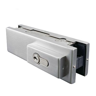 China Modern long solid chrome pull down fitting sus304 america patch lock with keys for sale