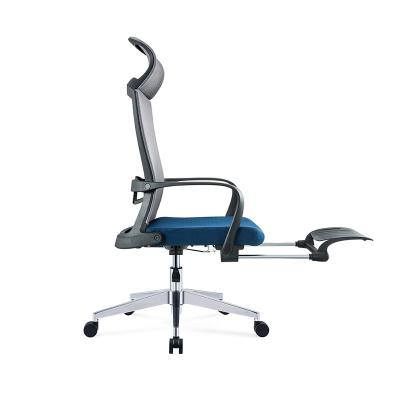 China Office Chair Adjustable Mesh Xiongpai Ergonomic (Height) Chair With Pedal Leg Rest Foshan Office Furniture Factory for sale