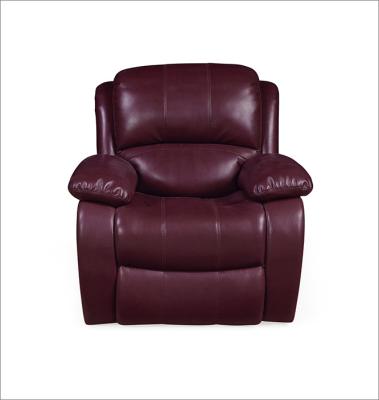 China Factory Supply Modern Foldable Sofa Top Grade Sofa Recliner With Unique Seat And Genuine Leather for sale