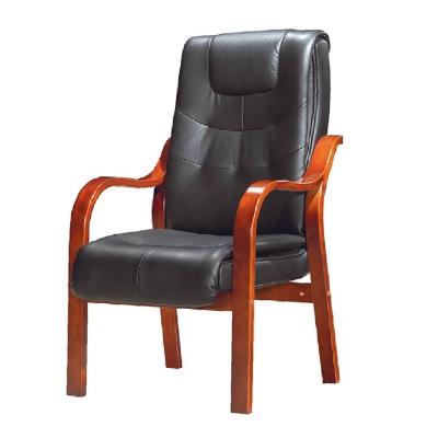 China Modern Concise Solid Wood Furniture Fashion High Redemption Rate Xiongpai Leather Chair In Meeting Room for sale