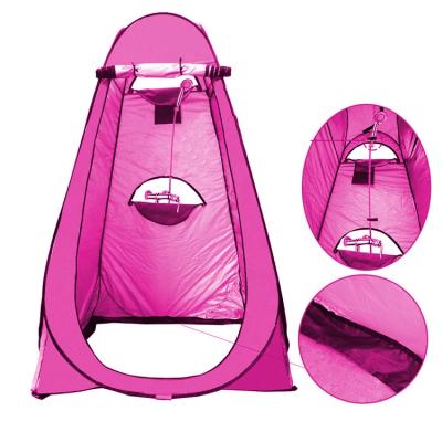 China Portable Outdoor Camp Toilet Tent Waterpoof Shower Changing Room with Carry Bag for sale