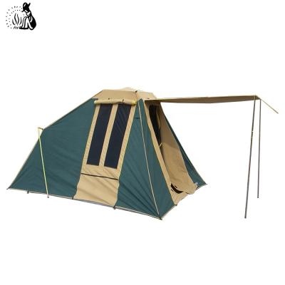 China 4 Person Family Cabin Waterproof Aluminum Single Cabin Tents for sale