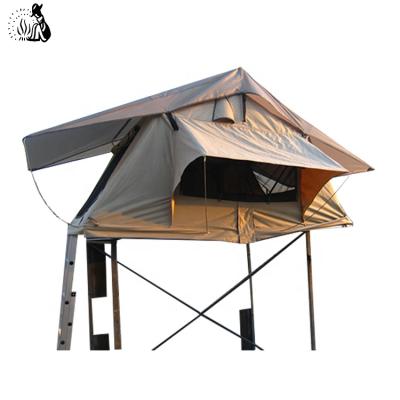 China Family Camping Roof Top One Person Waterproof Canvas Tent for sale