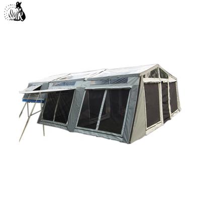 China Waterproof portable off road suv canvas trailer outdoor family for sale