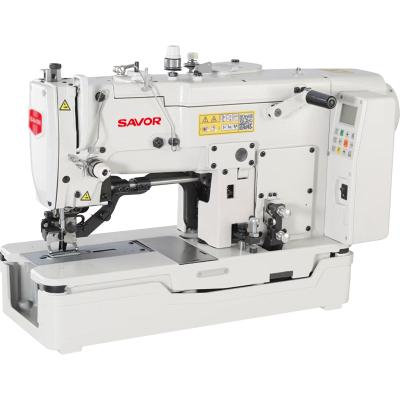 China SR781 Programmable High Speed ​​Lockstitch Straight Button Hole Sewing Machine for sale