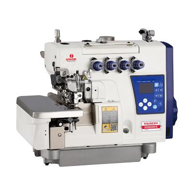 China Ex Type Programmable 4 Thread All In One Automatic Direct Drive Overlock Sewing Machine for sale