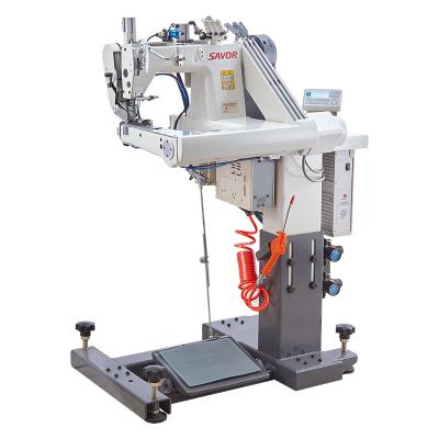 China New programmable three-needle double-warp high-speed feed off arm sewing machine for sale