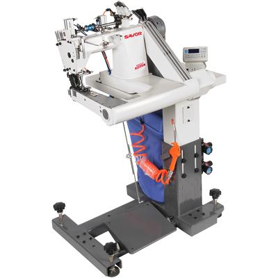 China SR9588-PL/CV Chainstitch Sewing Machine from Feed--the-arm-sewing-machine 3 needle 6 programmable automatic thread for sale